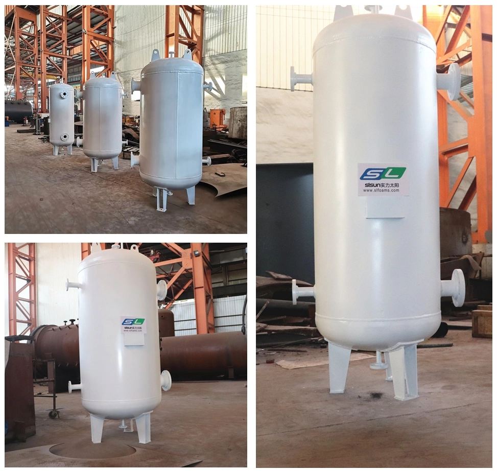 ASME Standard Industrial Steel Customized Buffer Air Gas Storage Tank