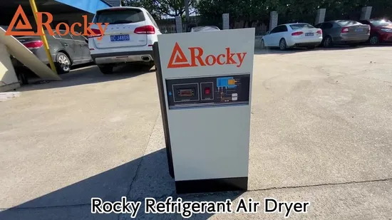 Air Cooling Refrigerant Air Dryer for Compressed Air with Environmental Refrigerant