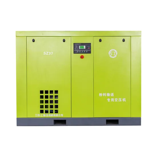 Moair Stationary Type Closed Type Intelligent PLC Control Low Pressure Screw Air Compressor