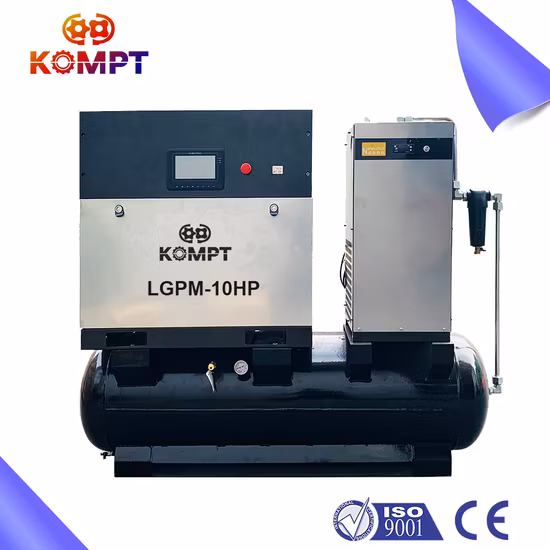 Four in One Integrated Screw Air Compressor Generates 16 Bar for Fiber Laser Cutting