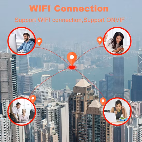 Support SD Memory Card Poe Mini WiFi IP Camera Poe